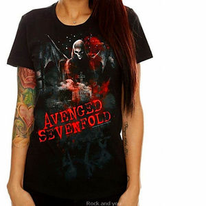 Avenged Sevenfold A7X Nightmare metal rock Official cotton T-shirt 2XL XXL NWT